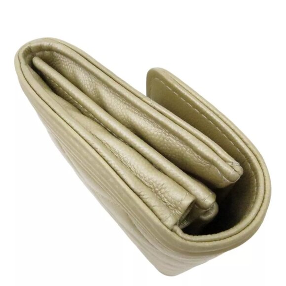 CHANEL Boy Chanel Matelasse Long Wallet Caviar Beige Leather - Picture 8 of 12